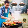 Grill portátil BBQ Charcoal Super Mini Stainless Steel Tool Tool Fooking Cooking Camping Picnic Beach 240412