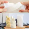 Ceramics Candle Molds Silicone Mold For Candles Making DIY 3D Moulds For Soy Wax Beeswax Scented Candle Valentine's Day Gifts