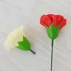 Flores eternas artificiais de 60 mm decorativas para cravo de casamento de sabão Cabeça de sabão Valentim DIA DIY BOUCET MATERIAIS 25PCS/Caixa