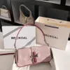 Kadınlar için leylak renkli Fransız çubuk çantası için niş orijinal tasarım yeni trend tek omuz crossbody koltuk altı çantaları f0qg#