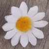 Dekorativa blommor 100 datorer konstgjorda Gerbera daisy huvud bröllopsdekor 4 cm blomma för matbord