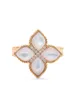 Farfetch Roberto Coin Moeder-of-Pearl Princess Flower Aangepaste luxe fijne sieraden Designer Brand Logo met doos K Gold Valentines Verjaardagsgeschenken