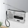 Radio Pocket MINIRadio Strong Signal Multifunctionl Builtin Speaker Full Band AM/FM 2Band Stereo Portable Radio for Elder BCR21