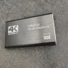 Lente USB 4K 60HZ Card de captura de vídeo hdmicompatível 1080p para gravação de jogo Caixa de transmissão ao vivo da placa USB 3.0 Câmera PS4