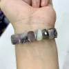 Strands Natural Botswana Agate/Sardonyx Stone Beadsブレスレット天然宝石ジュエリーバングルギフト卸売りのための女性のためのバングル！