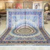 Teppiche 9'x12 'Persian Teppich großes antikes blaues Hereke Handknotteppich (ZQG652A)