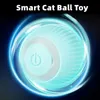 Электрические игрушки для шариков Cat Automatic Rolling Smart Interactive for Cats Training Selfmoving Kitten Indoor играет 240410