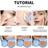 Air Cushion BB Cream Långvarig smink concealer Liquid Foundation Waterproof Air Cushion Fuktande naken Makeup för kvinnor 240410