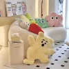 Bambole morbida animale peluche cuscino carino cuscino abbraccio cuscino abbraccio 3d fiore orso maiale gatto