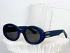 hoge kwaliteit blanco zonnebril CL40194 Triumphal Arch Dames en Sugar Oval Zonnebrillen Designer voor dames Mens modieuze klassieke eilgglas UV400 5GP6