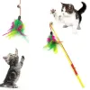 Toys Cat Bell Toys di alta qualità Stick Funny Stick CustFective Classic Ecofriendly Pet Play Toys per Pet