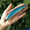 Accesorios Swolfy 5pcs 14 cm Big Hunding Minnow Fishing Lure 60g Cebo artificial Sea Trolling Atún espada pez cebo Hard Lure