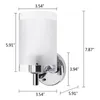 Wandlamp AC85-265V E27 LED LICHT Modern Glass Decoratieve verlichting SCONCE FICTURE