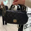 Uchwyty kart Crossbody Bag Chenel Sheepskin Coco Bag Luksusowy wysokiej jakości Diamentowy Siatka Krzyżowa torebka na ramię Crossbody