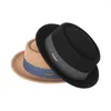 Beret Roll Trim TOP HAT VINTAGE FEDORA ROLE ROLE PLAY PROGE THES Party Costume