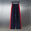 Projektantka List damski Jacquard Casual Pants Męskie spodnie dresowe Spodnie Talii Para dżins