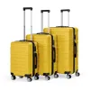 Sets 3Pcs Luggage Set ABS Hardshell Travel Suitcase Luggage Bag With Silent Spinner Wheel 20 Inch Large Suitcase