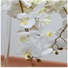 Dekorativa blommor Phalaenopsis Hydrangea Rose Ball Wedding Stage Table Layout Artificial Flower Showcase Window Exhibition Hall Decoration