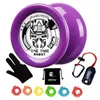 Yoyo Looping Yoyo Responsive Yoyo D2 ONE Third Ball Bearing Yoyo Axle Super Durable Kids YoyoGloveStrings