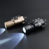 Luces tácticas x300 seguimiento x300u linterna de metal led whitelight airsoft colgante pistola light linterta para simulación softair
