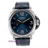 Pannerai Watch Diseñador de lujo Inspección sobreviviente Lu Mino Du Er Serie Mecánica Blue Dial Mens PAM00728