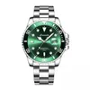 Green Ghost Full Full Automatic Quartz Watch Mens Watch Tride Glow Sports Sports Watch Tiktok