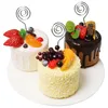 Fleurs décoratives gâteaux de fruits artificiels Dessert Fake Food Decoration Pographie Simulation Gâteau Modèle de thé Party