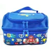 Borse doublelayer portatile grazioso cartone animato bento cofano di raffreddamento termico bento box box per bambini borse da stoccaggio picnic borse da pranzo