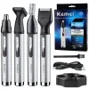 Trimmer 4in1 Trim de poils d'oreille de nez rechargeable pour le kit de toilettage de Menwomen