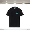 Men's Summer tshirt Designer crew neck T-shirt Short Sleeve top Simple Green Black White S-2XL Embroidery Sports casual Breathable quick drying