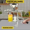 Pressers HD Manual Oil Press Machine Expeller Extractor Stainless Steel#304 Homemade Oil