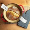 Silikon 0,4 mm kreatywna grubość pieczenia Mata długa uchwyt zawiesia nietopcowego chleb gniazda podkładka do piekarni narzędzie do gotowania kuchennego