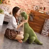 Dolls 150cm Giant Simulation Dinosaur Plush Toys Cartoon Diplodocus Plush Pillow Cute Stuffed Toy Dolls Children Boys Birthday Gift