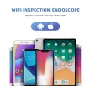 Telecamere endoscopi industriali con fotocamera da 8 mm lenti HD da 2,0 MP USBC WiFi ISPEZIONE WIFI BORESCOPE IMPERATORE 8DED 8DED per iPhone Android PC auto