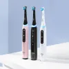 Heads OralB iO Series 5 Electric Toothbrush 5 Cleaning Modes Rechargeable Adult Tooth Brush With Replace Brush Heads and Travel Case