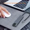 HUBS USB C HUB 4K 30Hz Type C 10 in 1 محطة الإرساء 3.0USB محول الفاصل PD 100W شحن SD/TF SLOT للكمبيوتر الشخصي MacBook Pro Air