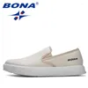 Buty zwykłe Bona 2024 Projektanci Man Anti-Skid Wear Business Fashion Mode Mężczyźni Sneakery na świeżym powietrzu