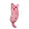 Evler sevimli kedi kedi oyuncakları komik interaktif interaktif peluş kedi oyuncak mini dişler taşlama katnip oyuncakları yavru kedi çiğneme gıcırtılı oyuncak evcil hayvan aksesuarları