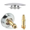 Bath Accessory Set Sink Fitting Bouncing Core Drain Stopper Easy -up Design Kits M16x1.5 M8 Screw Thread Barth Tub Basin