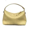 1本のバッグ織り革のウォレスハンドバッグスモールクラシック2024ニューレディランチボックスバッグ枕ボッテグ