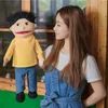 Big Ventriloquism Hand Puppet Doll Theater Large Full Body Cloth Stuffed Pulip Dolls Finger Puppets Witch Children Birthday Gift 240415