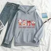 Sudadera con capucha para mujeres San Valentín Coffee Sweatshirt for Women Lindo de manga larga Amante de la tripulación Valentín Regalo Girls Clothing