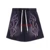 24ss Hellstar Shorts Mens Shorts Studios suona come il paradiso da uomo Donne di qualità oversize calzoni Hell Star Shorts Water Washing Af Af