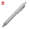 Pennor 1 st rostfritt stål Business Office Press Signatur Writing Pen Metal Gel Pen HeavyDuty Feel