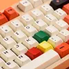 Akcesoria Game Boy Keycap 125 klawisze PBT Sublimacja spersonalizowana klawisze do mechanicznej klawiatury na klawiaturę tabletu klawiaturę gier