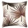 Folhas de algodão moda linho árvore de arbusteira arboriza almofada de almofada de assento de sede decoração de casa de decoração de cama de cama decorativa de 45x45cm de estojo ativo