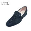 Scarpe casual classiche modalità coccodrillo MOTORE NERO MOFER BLACI NERO Abito autentico estivo di lusso per uomini Slip on Wedding