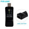 Routers PIXLINK 300Mpbs Wireless WiFi Router's Extender Network Adapter Universal HDTV RJ45 Repeater AP USB WPS for Smart TV