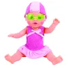 Dolls Function Doll Battered Swimming Baby taille 13 pouces girl jouet drôle accompagner avec vos enfants