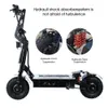 14inch 8000W Scooter électrique 60V / 72V Double moteur Off Road Tire E Scooter écran